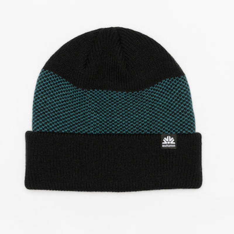 Autumn Birdseye Beanie in Black 2024