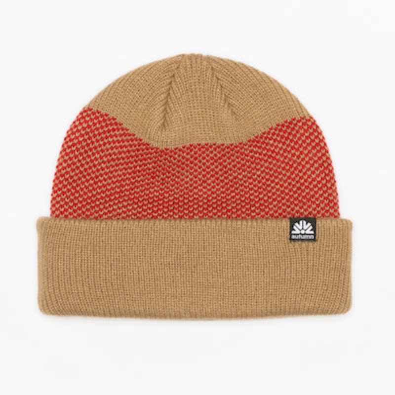 Autumn Birdseye Beanie in Sandstone 2024