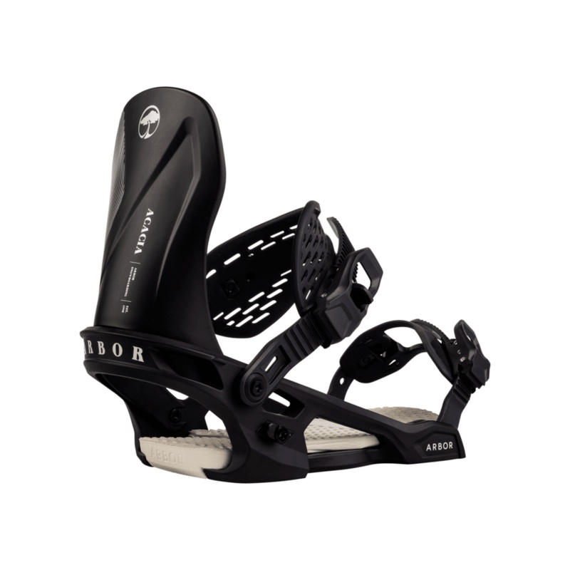 Arbor Acacia Black and Marshmellow Womens Snowboard Binding 2026