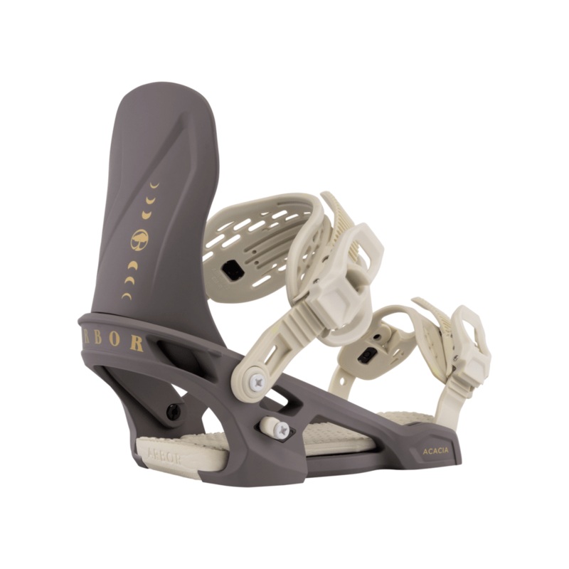 Arbor Acacia Plum and Ivory Womens Snowboard Binding 2026