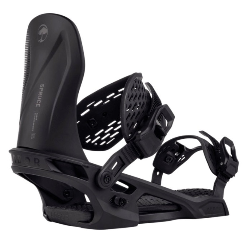 Arbor Spruce Black Snowboard Binding 2026