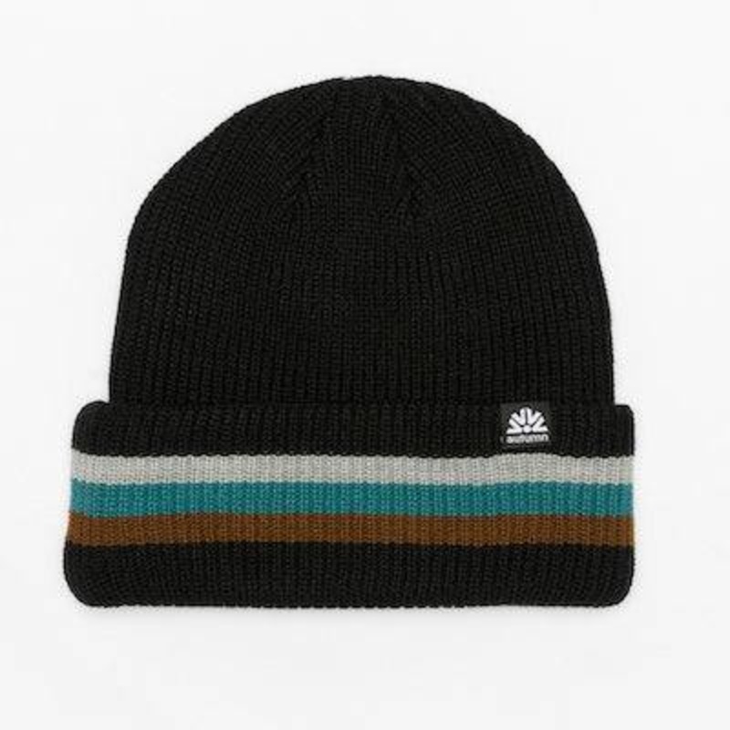 Autumn Cuff Beanie in Black 2024