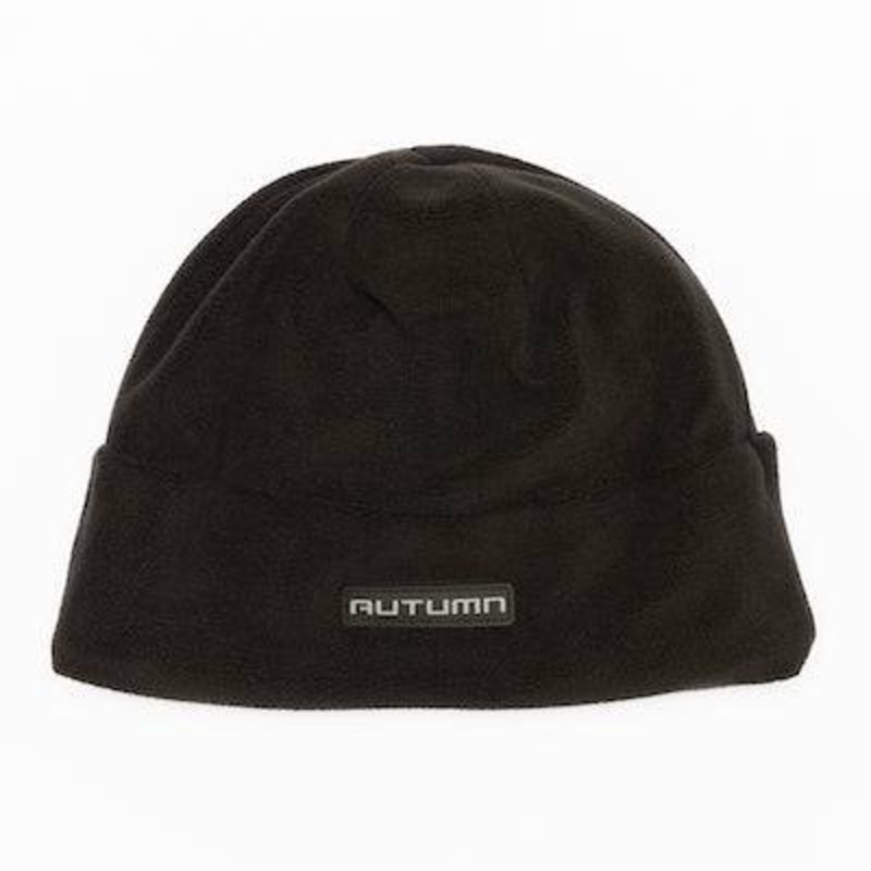 Autumn Fleece Cuff  Beanie in Black 2024
