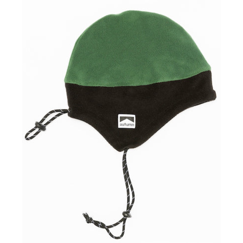 Autumn Fleece Ear Flap Beanie in Green 2024