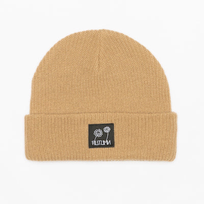 Autumn Label Beanie in Khaki 2024