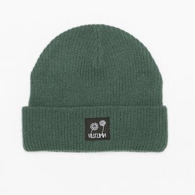 Autumn Label Beanie in Work Green 2024