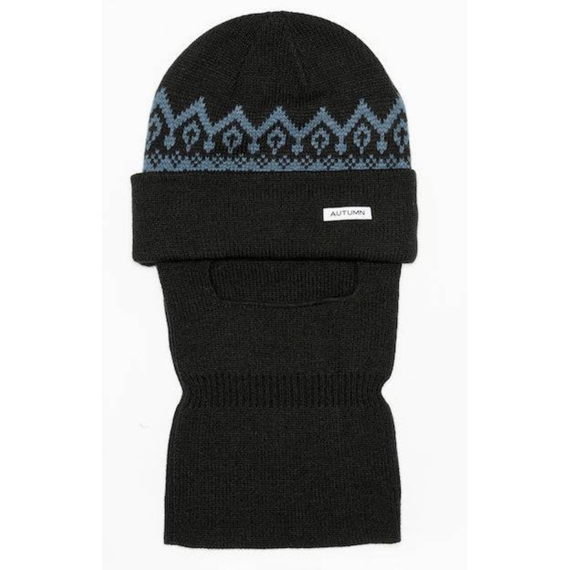 Autumn Mask Beanie  in Black 2024