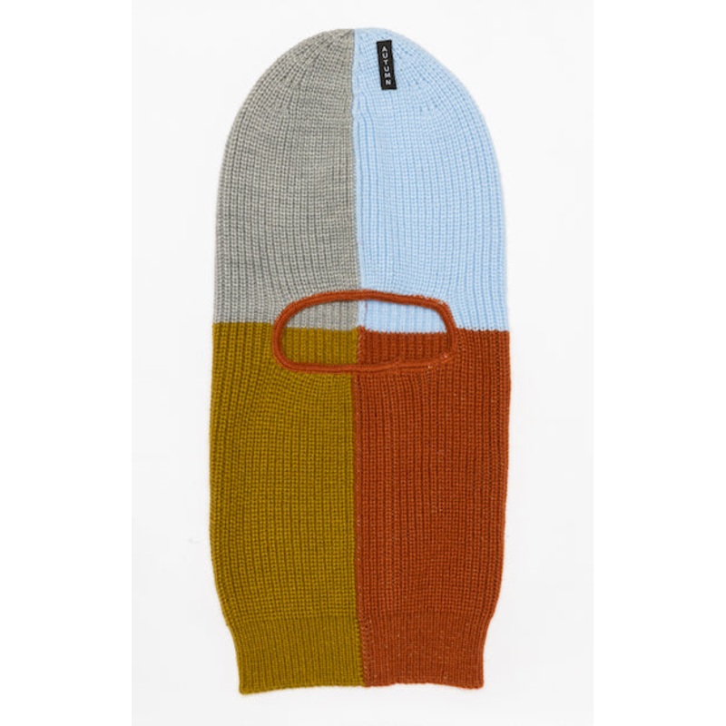 Autumn Patchwork Balaclava  in Desert 2024