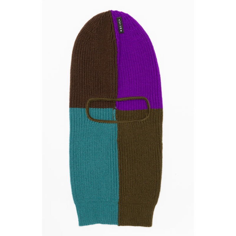 Autumn Patchwork Balaclava  in Stones 2024