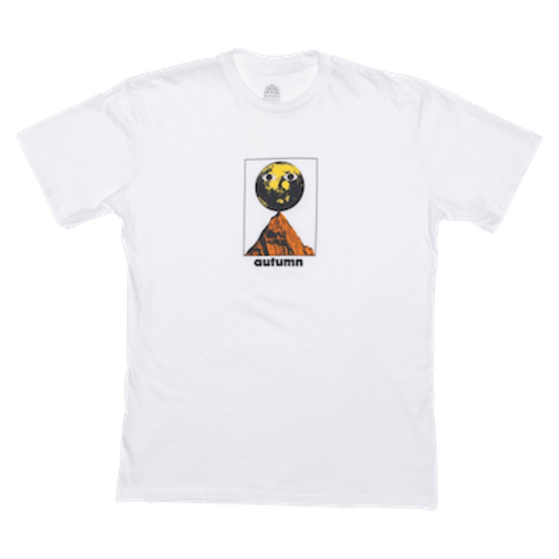 Autumn Moon Man T Shirt in White 2024