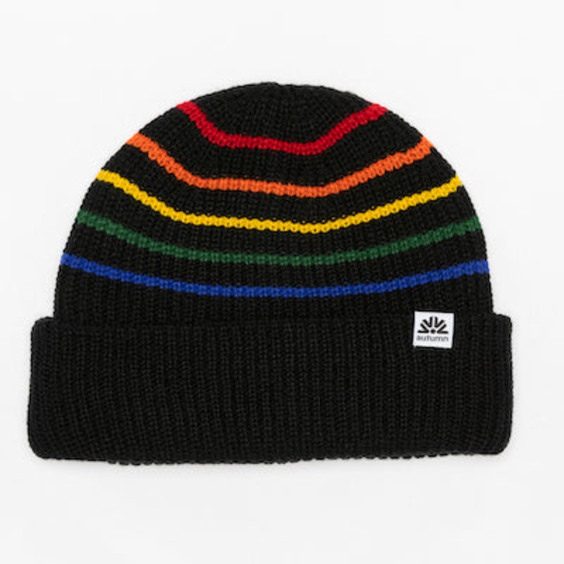 Autumn Retro Beanie in Black 2024