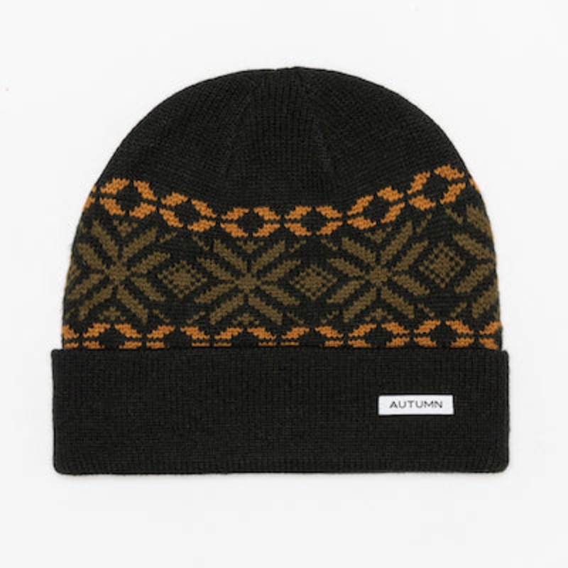 Autumn Roots Beanie in Black 2024