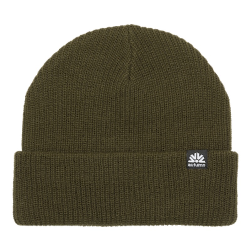 Autumn Simple Beanie in Army 2024