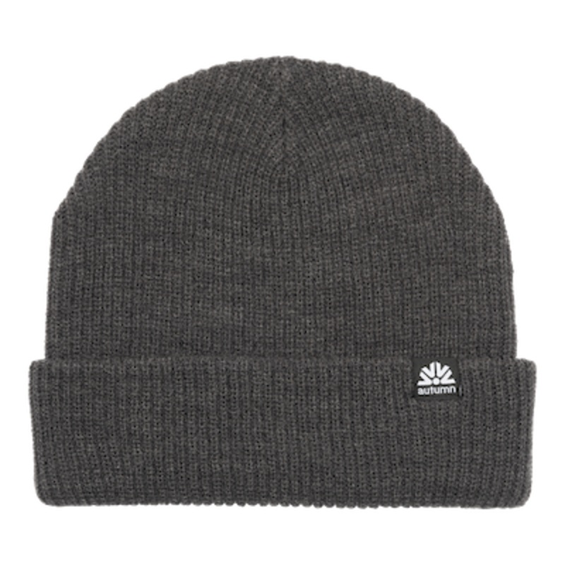 Autumn Simple Beanie in Charcoal 2024