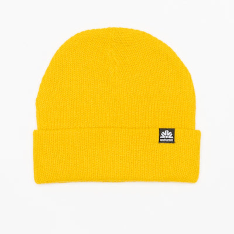 Autumn Simple Beanie in Mustard 2024