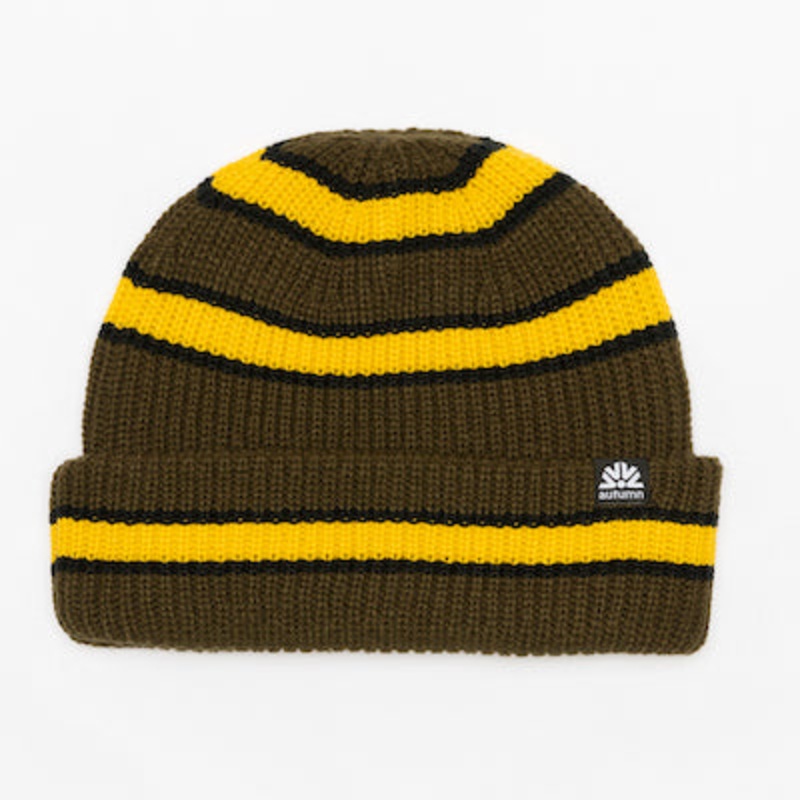 Autumn Slacker Beanie in Army 2024