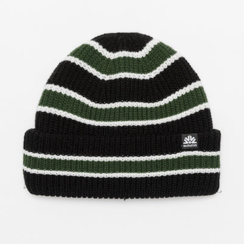 Autumn Slacker Beanie in Black 2024
