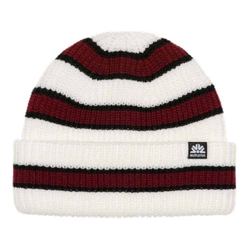Autumn Slacker Beanie in White 2024
