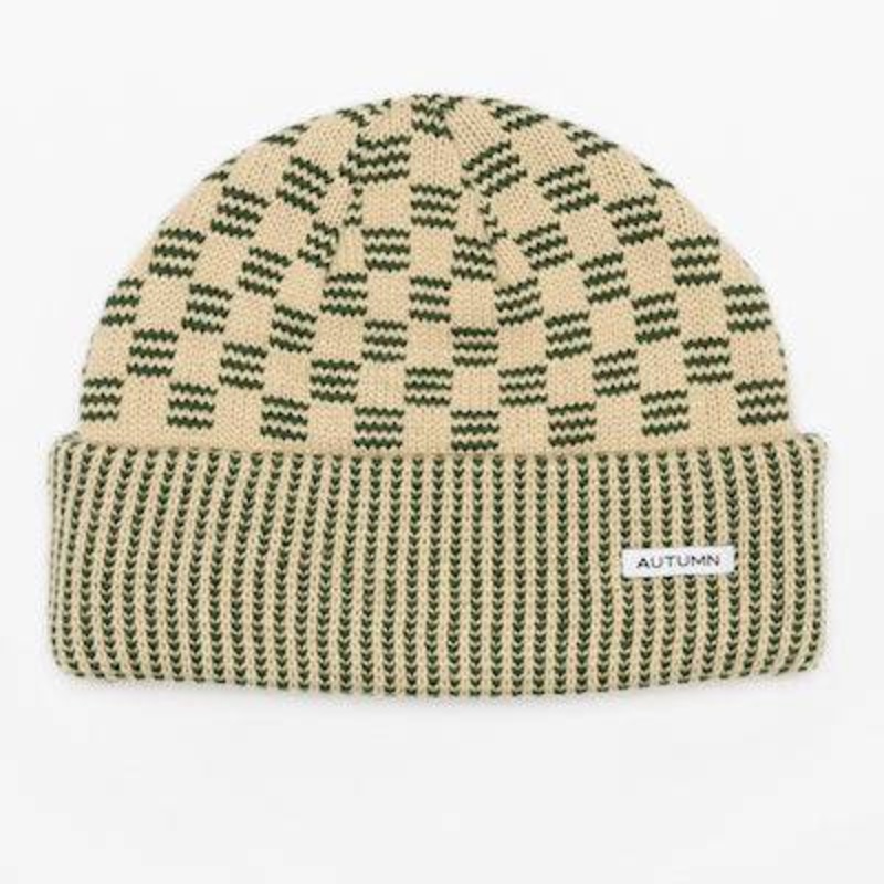 Autumn Squared Beanie in Natural 2024