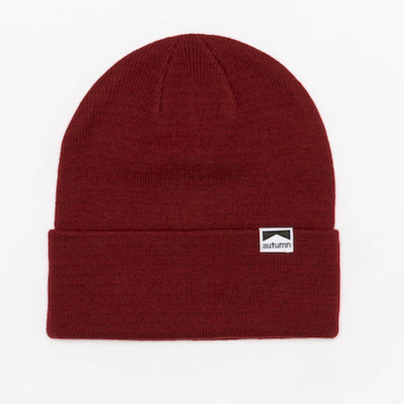 Autumn Surplus Beanie in Burgundy 2024