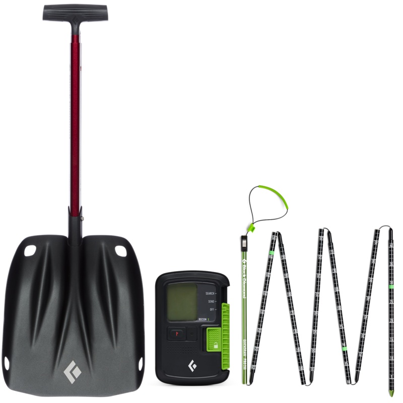 Black Diamond Bd Recon X Avy Safety Set in Black 2024