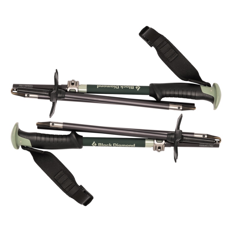 Black Diamond Compactor Ski Poles in Black 2024