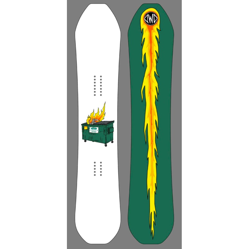 Dinosaurs Will Die (DWD) Nevernot Snowboard 2024
