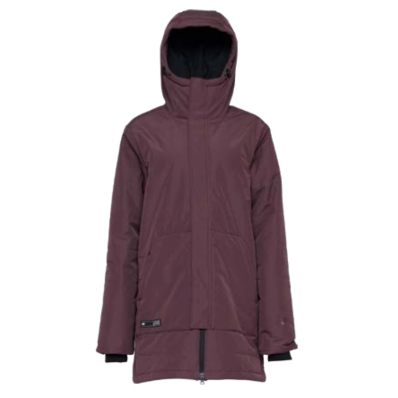 L1 Aftershock Sideline Womens Snow Jacket in Huckleberry 2024