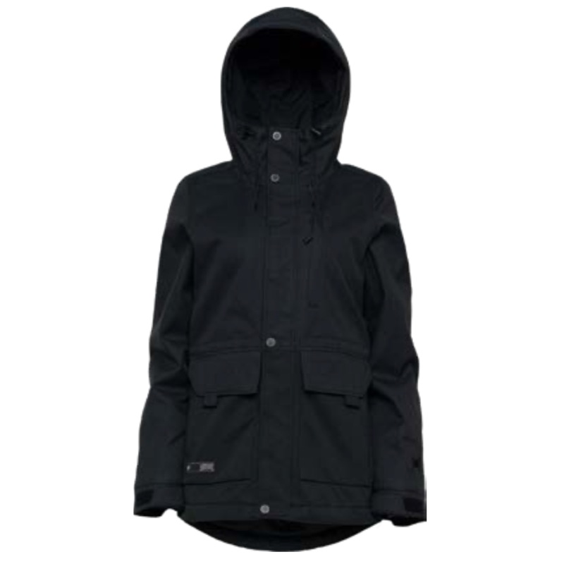 L1 Anwen Womens Snow Jacket in Black 2024