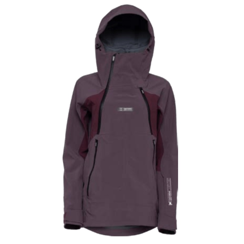 L1 Atlas Womens Snow Jacket in Huckleberry Port 2024