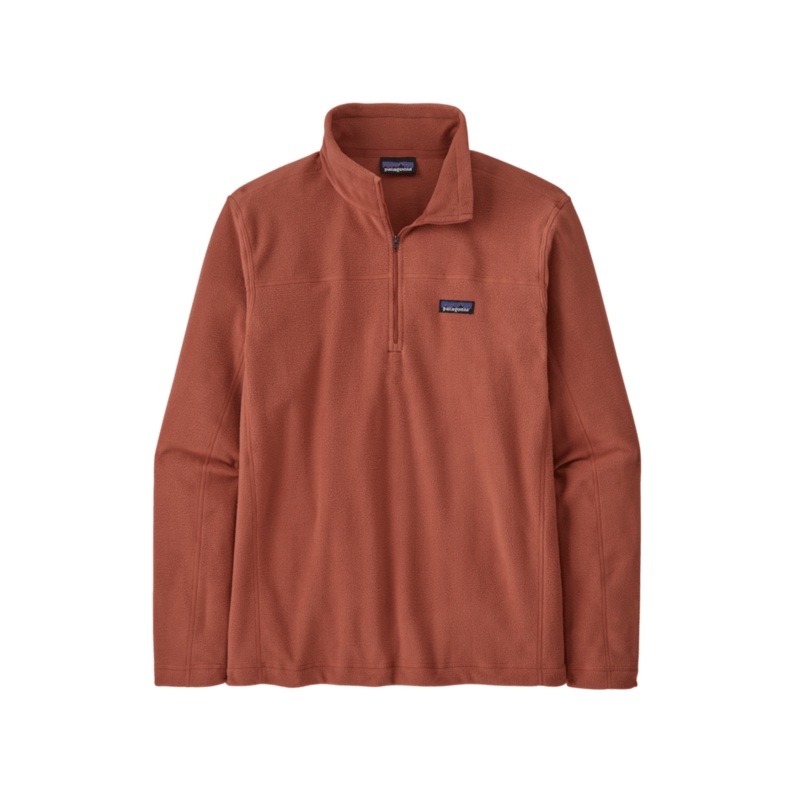 Patagonia Mens Micro D Fleece Pullover 2024 in Burl Red