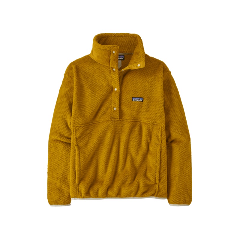 Patagonia Womens Re Tool Half Snap Fleece Pullover 2024 in Cosmic Gold