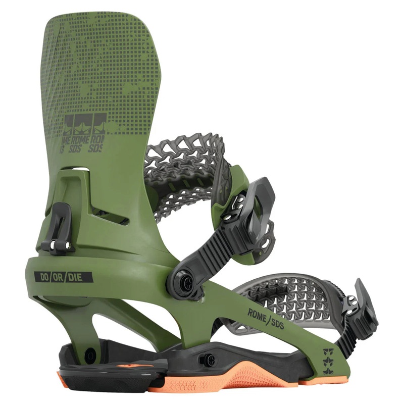 Rome D.O.D. Snowboard Binding 2024 in Hunter Green