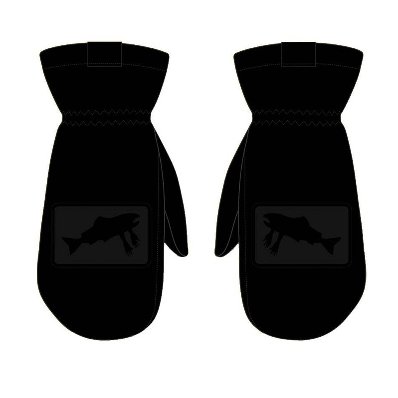Salmon Arms Classic Logo Mitt in Black 2024