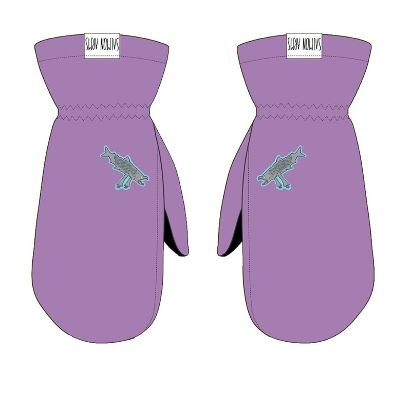 Salmon Arms Classic Mitt in Spawn 2024