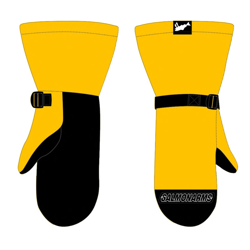 Salmon Arms Over Mitt in Fishpaw OG Yellow 2024