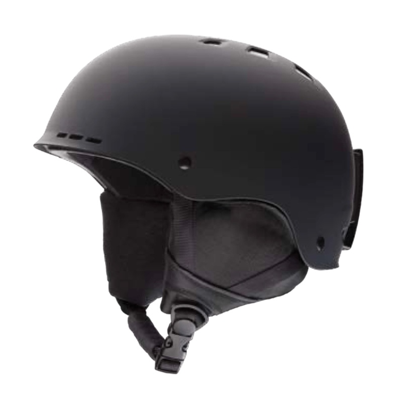 Smith Holt Snow Helmet in Matte Black