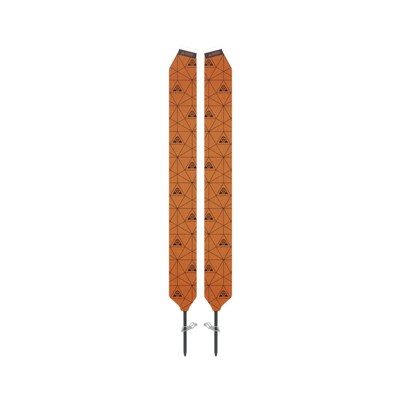 Union Climbing Splitboard Skins in Orange 2024