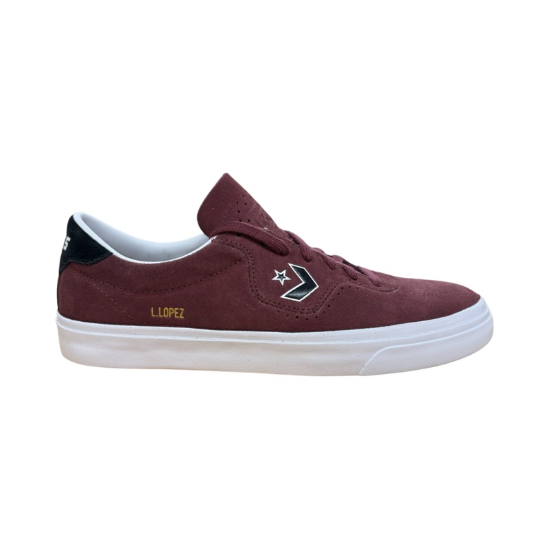 Converse Louie Lopez Pro Skate Shoe in Cherry Daze and White