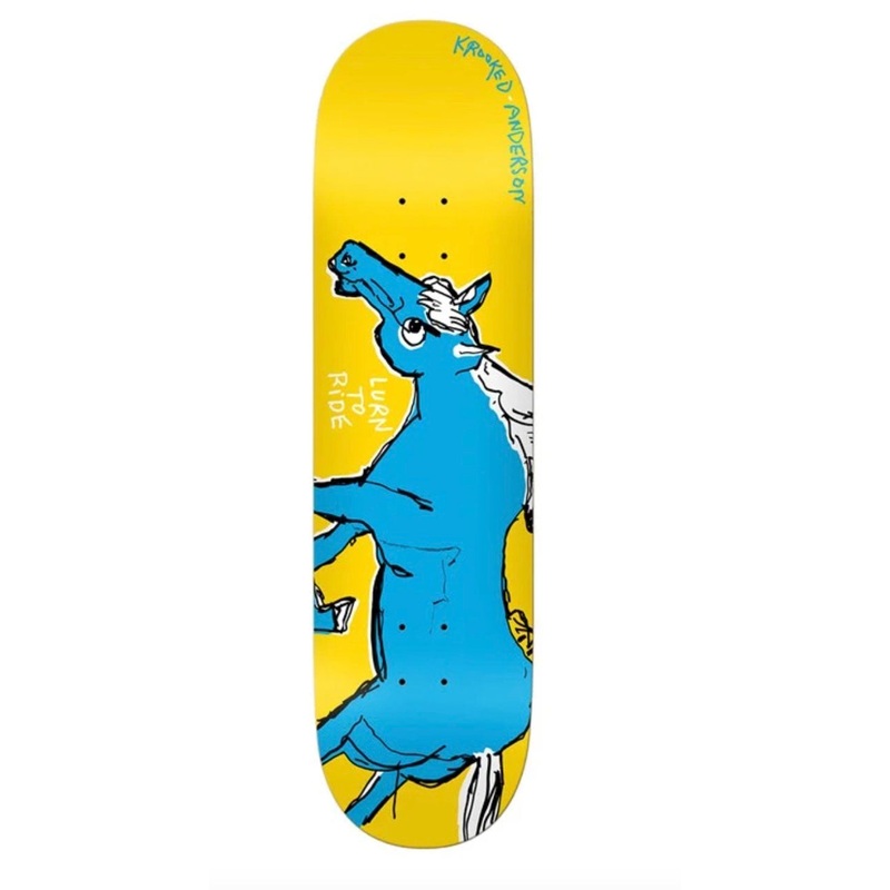 Krooked Manderson Lurn Ride Skateboard Deck