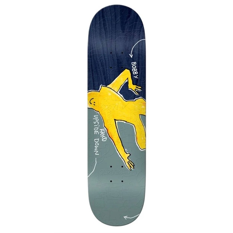 Krooked Worrest Upside Down Skateboard Deck