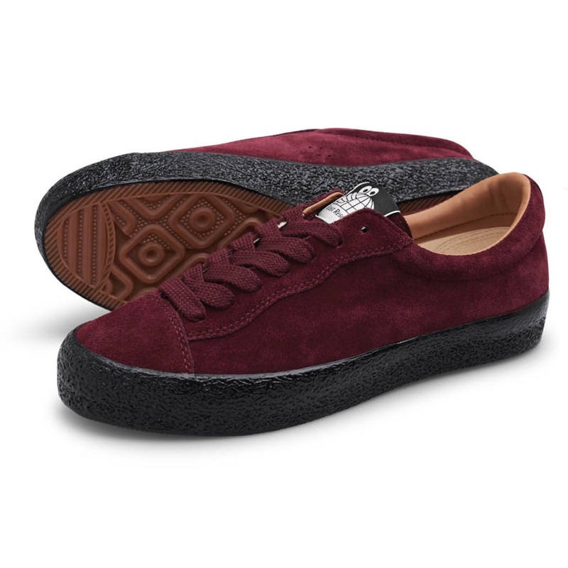 Last Resort AB VM 002 Lo Suede Skate Shoe in Wine and Black