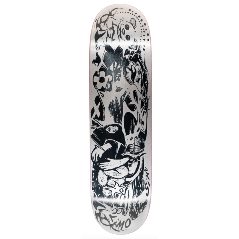 Limosine Brain Collage (Cyrus Bennett) Skateboard Deck in 8.38