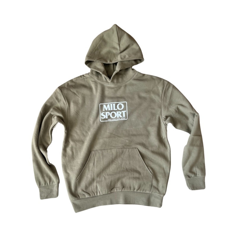 Milosport AH Hooded Sweatshirt in Olive Green