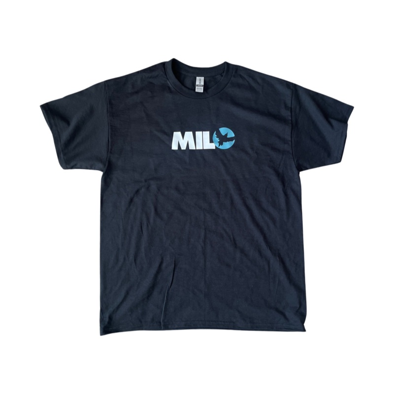 Milosport Audio Tee Shirt in Black and Teal