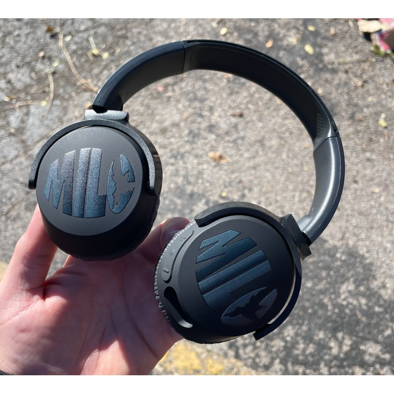 Milosport x Skullcandy Riff 2 Wireless Headphones in Black