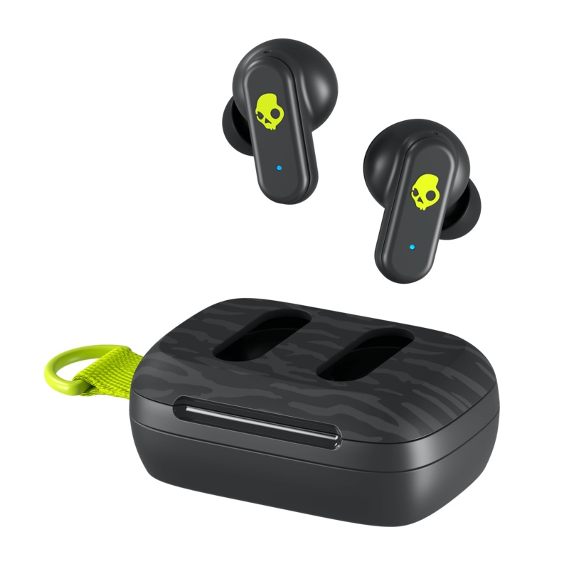 Skullcandy Dime 3 Ear Bud in Acid Black
