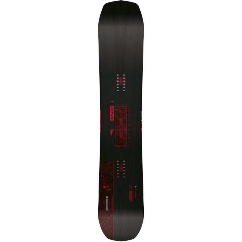 Capita Black Snowboard of Death Snowboard 2025