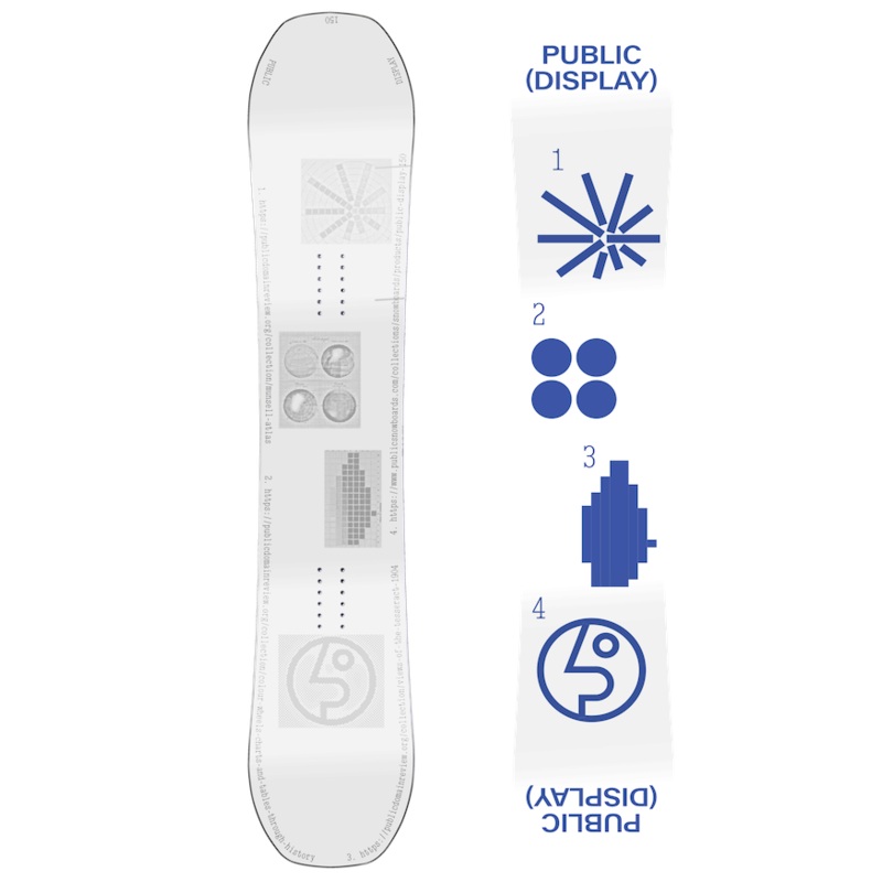 Public Display Snowboard 2025