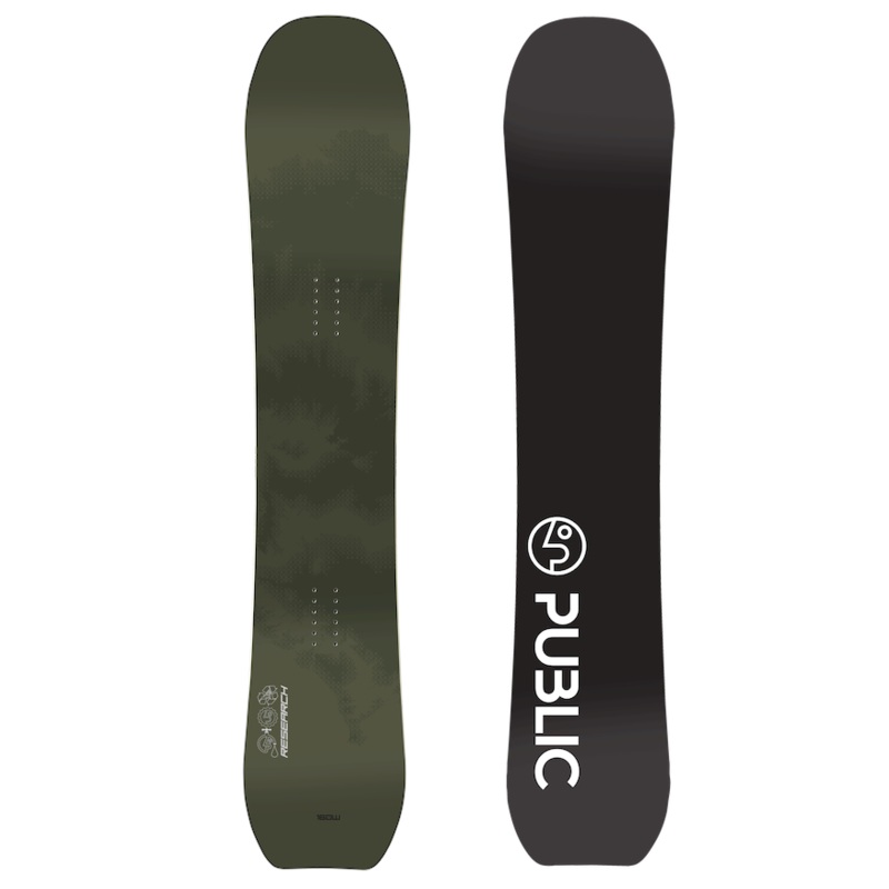 Public Research Wide Snowboard 2025